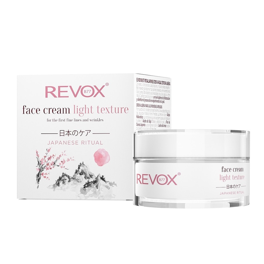 REVOX B77 JAPANESE RITUAL Face Cream Light Texture Gesichtscreme 50 ml