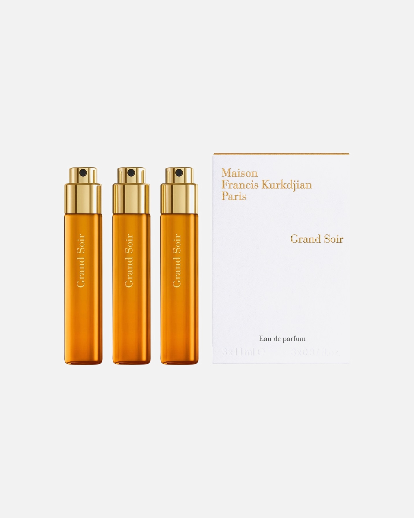 Duftset für Unisex Maison Francis Kurkdjian Paris Grand Soir Travel Spray Refills 1 Stück