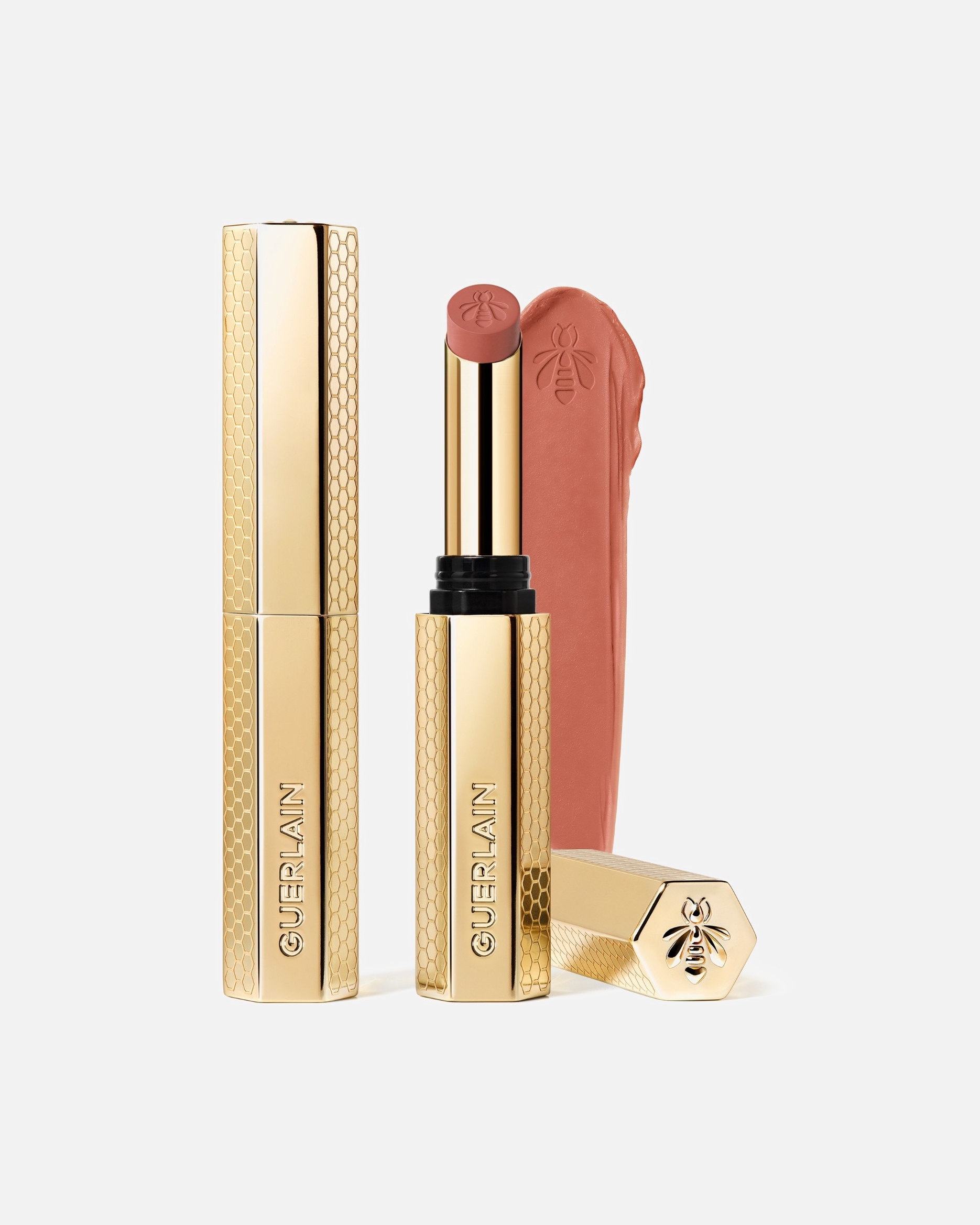 Lippenbalsam für Unisex Guerlain KissKiss Kiss Kiss - Der kussfeste Lippenstift mit Honig 1.85 g