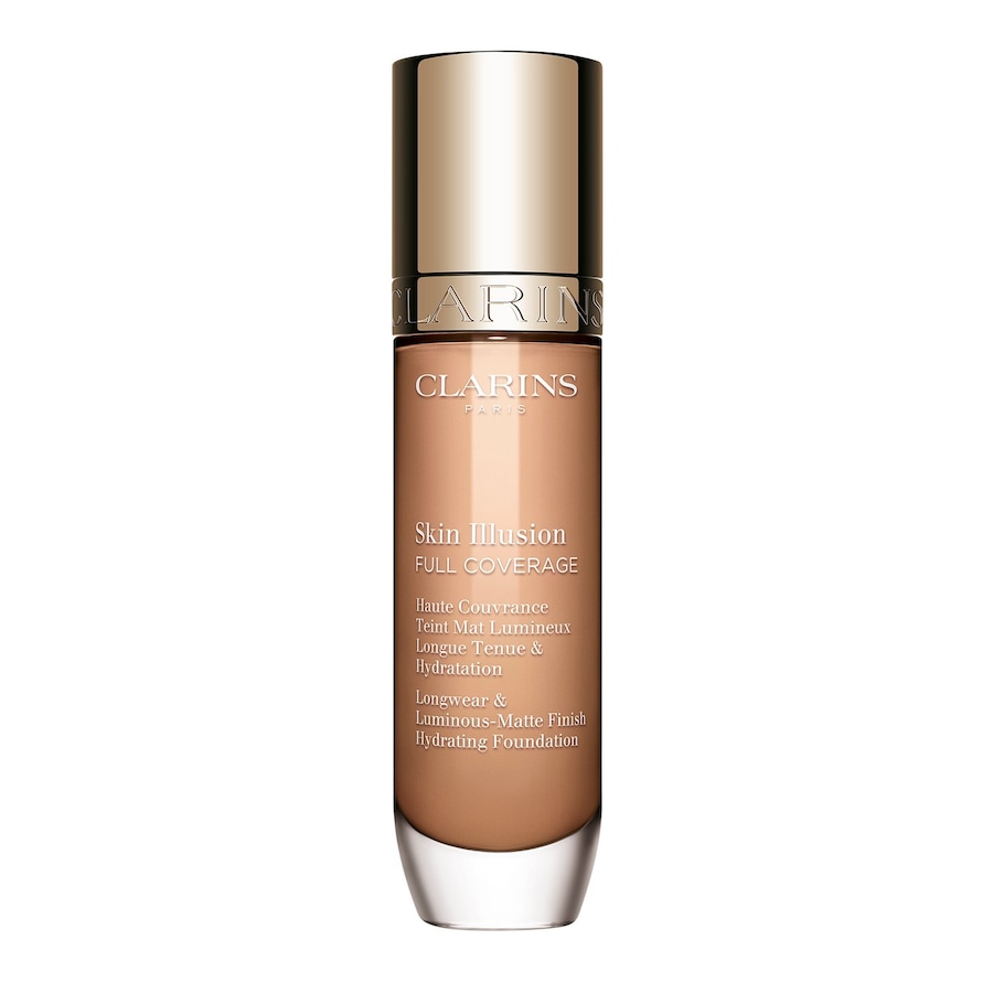 Clarins Skin Illusion FULL COVERAGE Foundation 107C 30 ml Hellbraun Damen