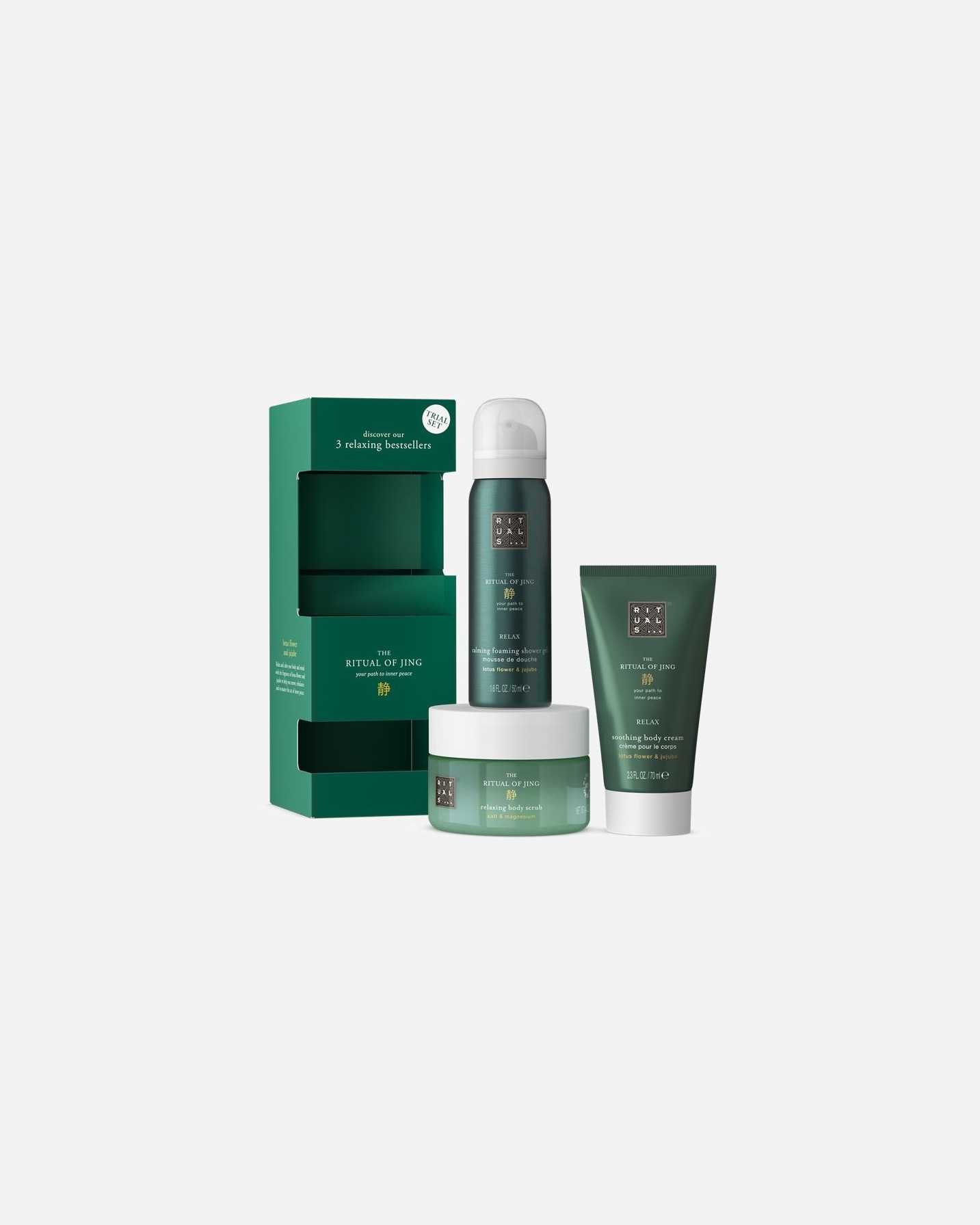 Körperpflegeset für Unisex Rituals The Ritual of Jing Trial Set 1 Stück