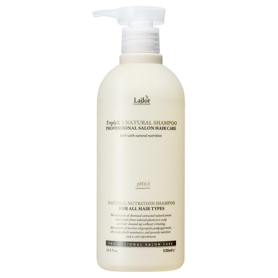Lador TripleX3 Natural Shampoo 530 ml