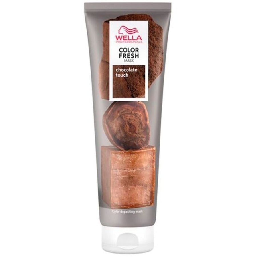 Wella Professionals Color Fresh Farbauffrischende Pflegemaske Haarmaske Chocolate 150 ml Braun