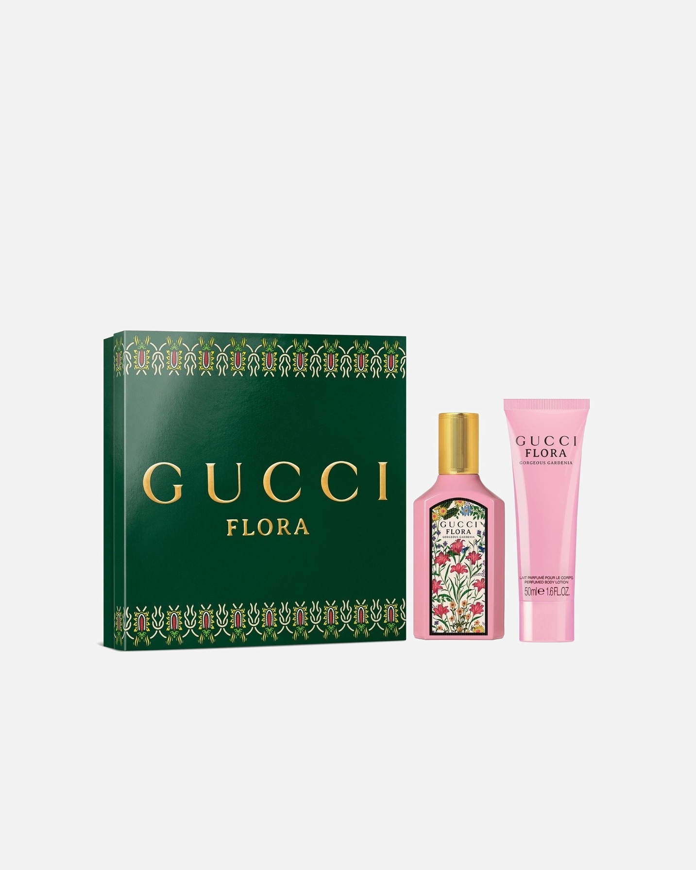Duftset für Weiblich Flora by Gucci Gorgeous Gardenia Eau de Parfum 50 ml + Bodylotion Duo 1 Stück