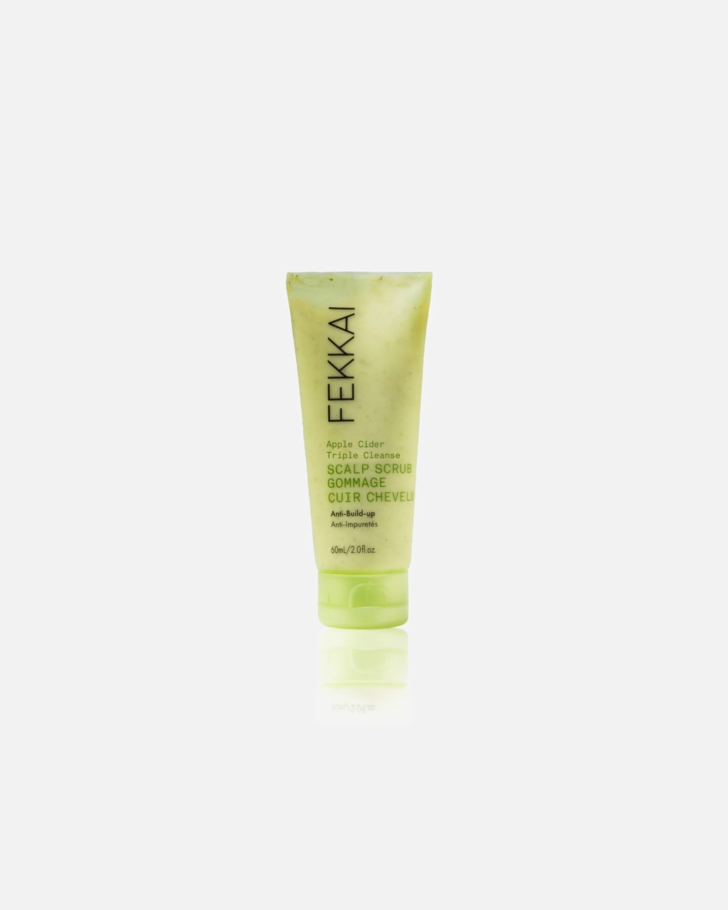 Haarpflegeset für Unisex FEKKAI Apple Cider Triple Cleanse Scalp Scrub 60 ml