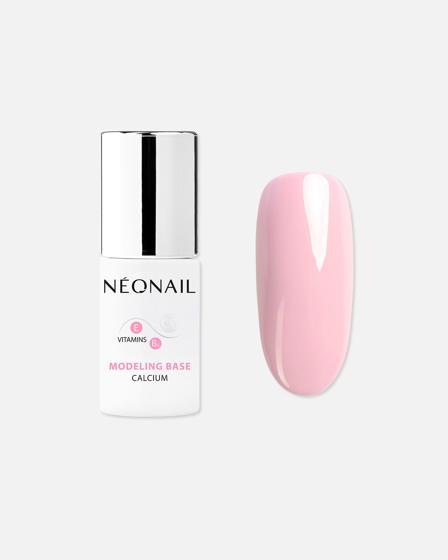 Base Coat für Unisex NEONAIL MODELING BASE BUBBLY PINK Calcium Blush Boomer