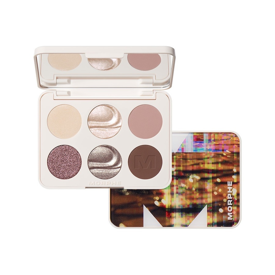 Morphe Rich Glitch (6-Pan) Lidschatten 7.5 g Weiss