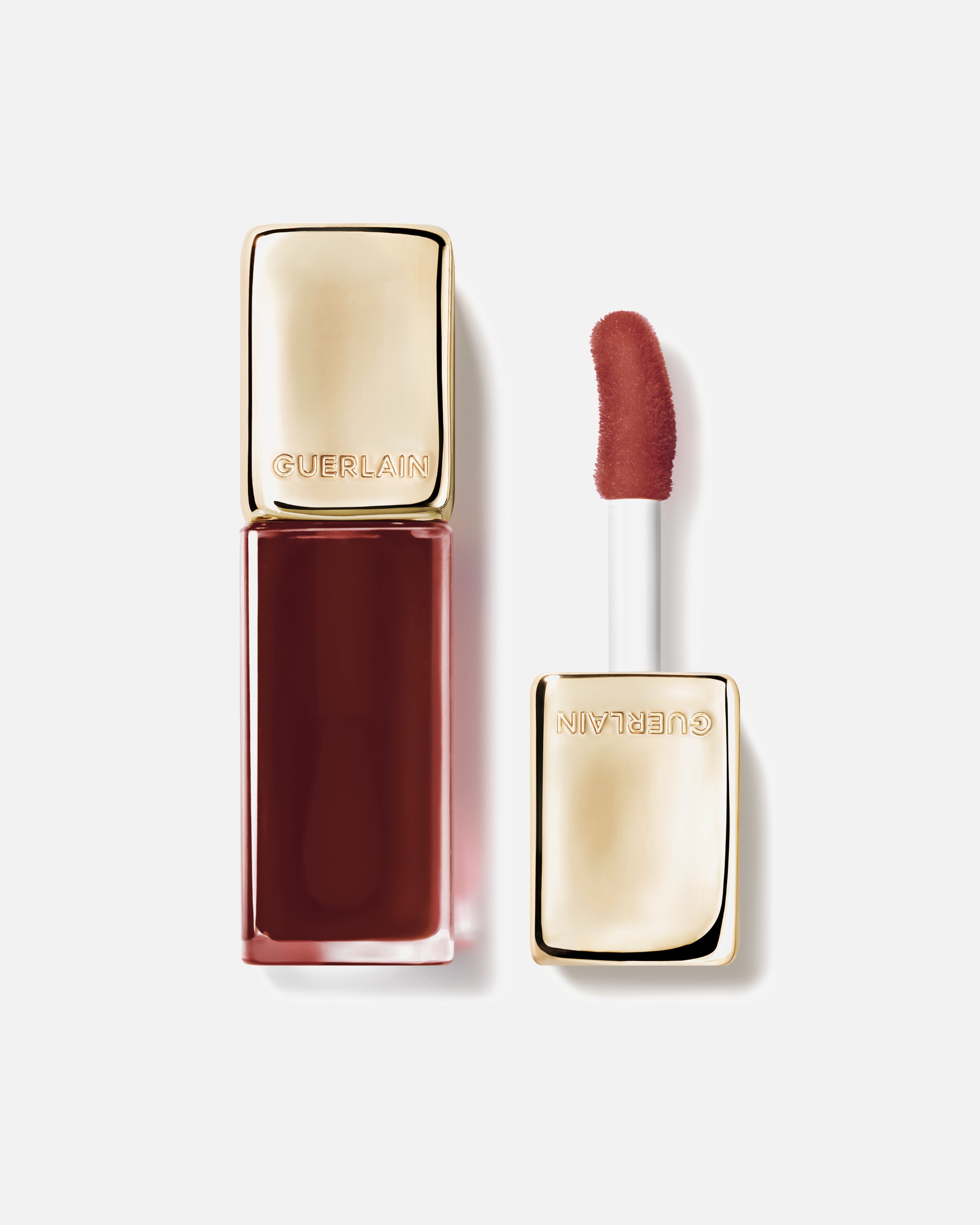 Lippenöl für Unisex Guerlain KissKiss Bee Glow Oil - Getönt mit Honig Spring 2026 - 209 Blooming Glow 878 - DAHLIA