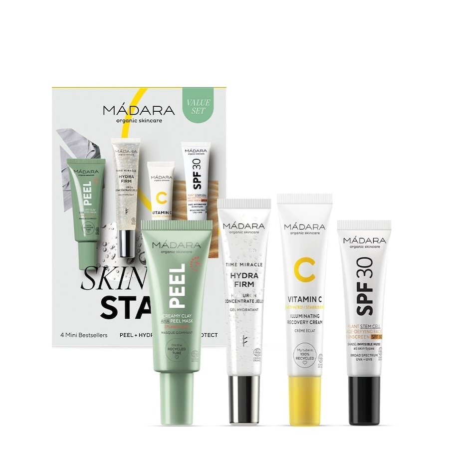 MÁDARA Skin Stars 4 Mini Bestsellers set Gesichtspflegeset 1 pz