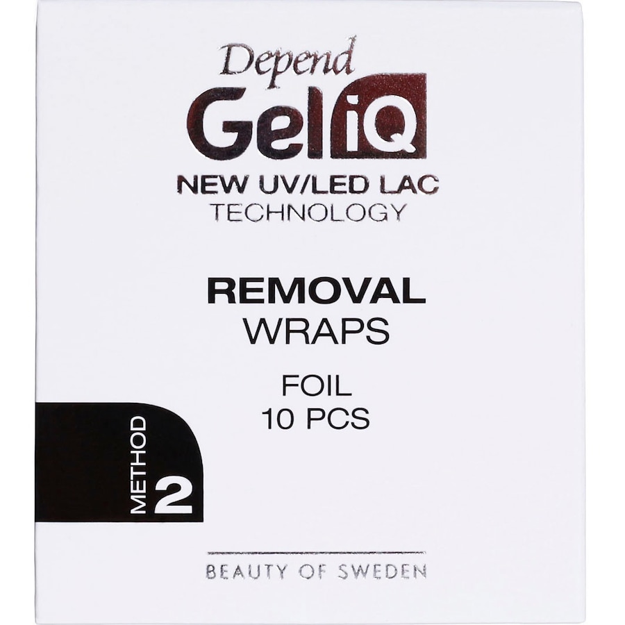 Depend Gel IQ Removal Wraps Nagellackentferner