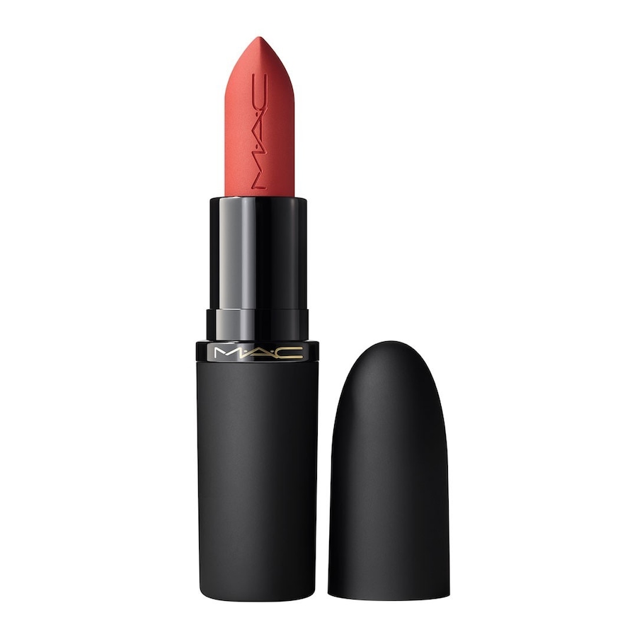 MAC Powder Kiss HAZY MATTE LIPSTICK Lippenstift 03 - BRICKTHROUGH 3.5 g Dunkelrot