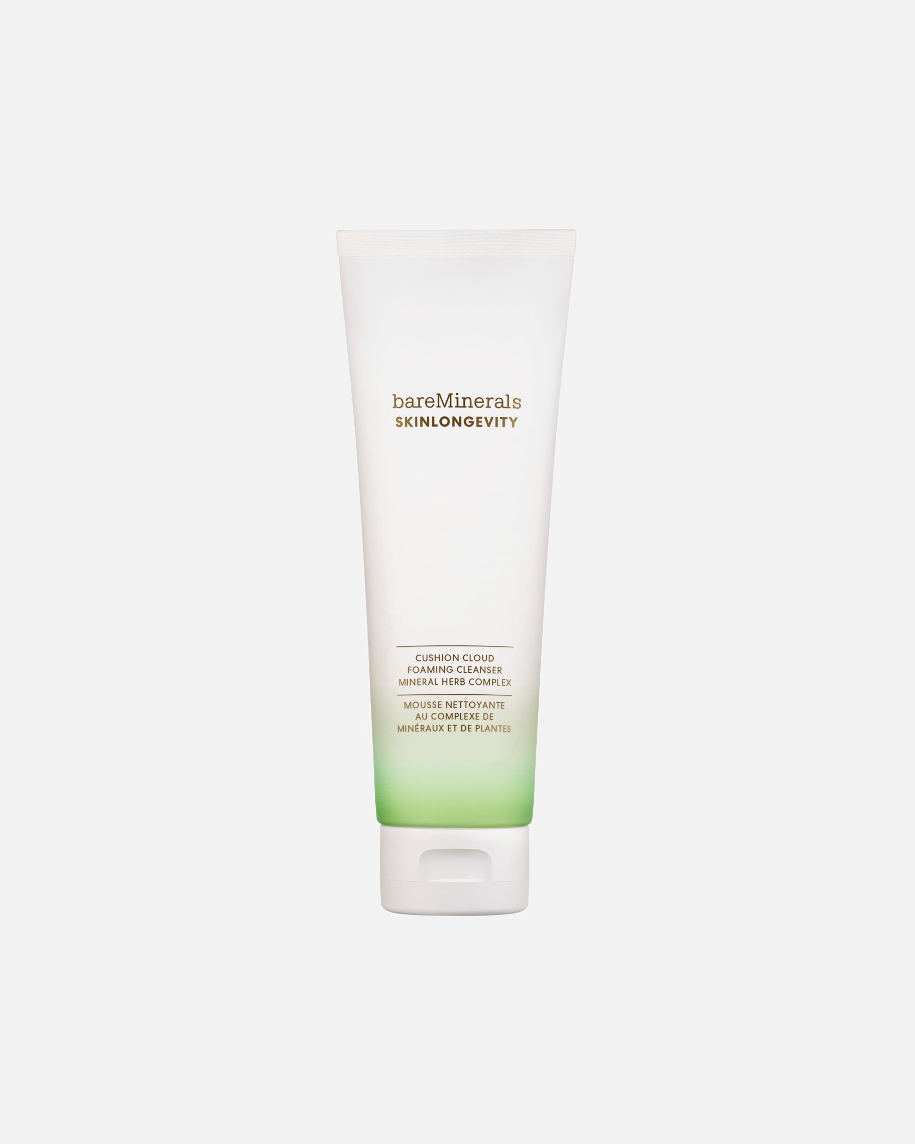 Gesichtsreinigungsschaum für Unisex bareMinerals Skinlongevity Cushion Cloud Foaming Cleanser 120 ml