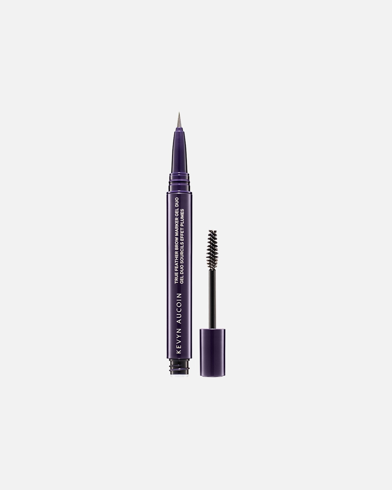 Augenbrauengel für Unisex Kevyn Aucoin True Feather Brow Marker Gel Duo Ash Blonde