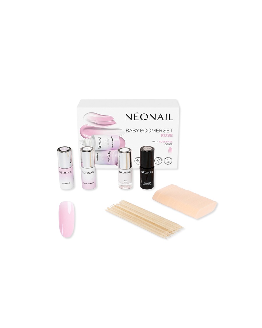 NEONAIL Baby Boomer Set - Rose Nagellack-Set