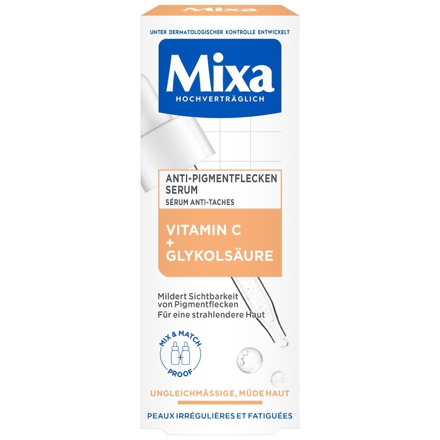 Mixa Vitamin C + Glykolsäure Feuchtigkeitsserum 30 ml