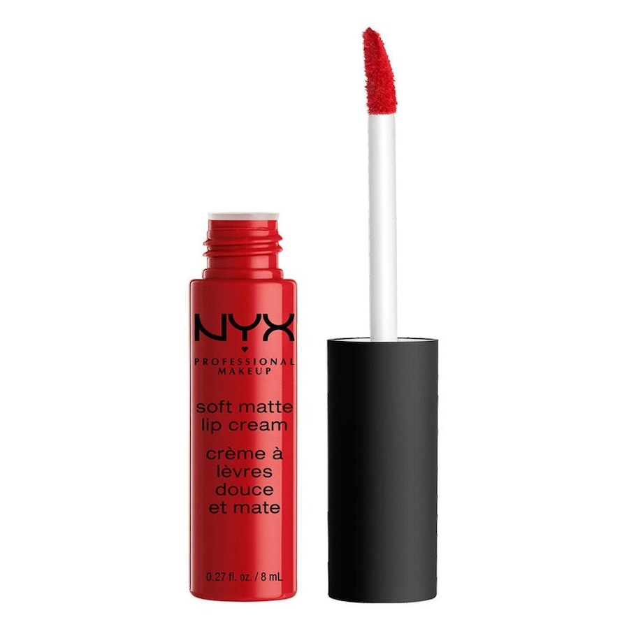 NYX Professional Makeup Wedding Soft Matte Lip Cream Lippenstift Amsterdam 8 ml Dunkelrot