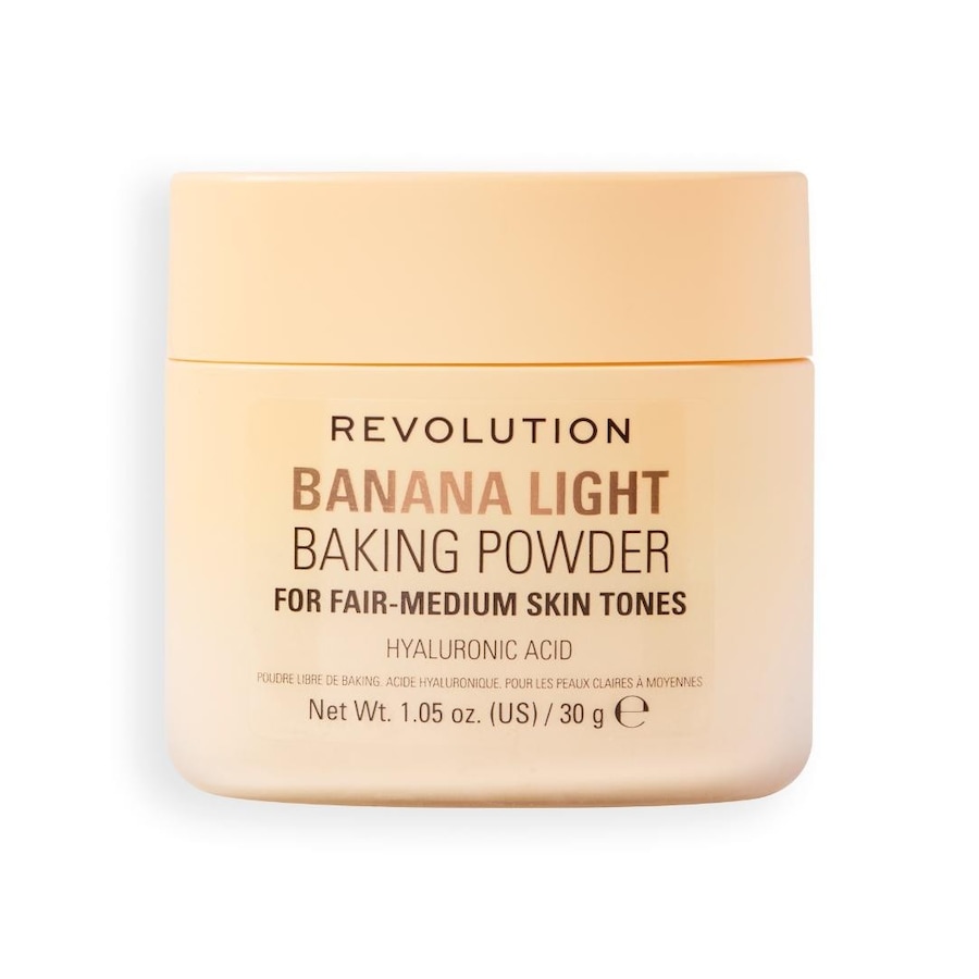 REVOLUTION Loose Baking Powder Puder BANANA LIGHT 30 g Nude