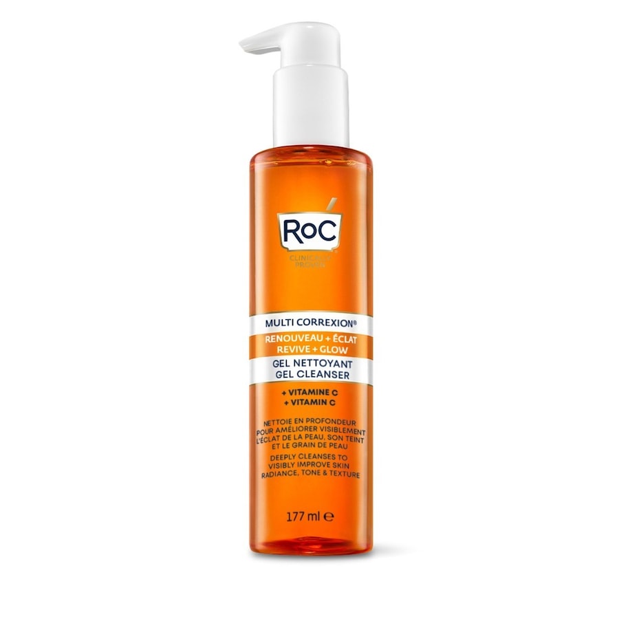 RoC Multi Correxion Revive + Glow Gel Cream Cleanser Reinigungsgel 177 ml