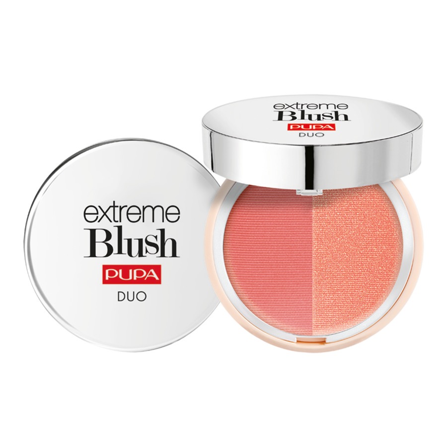 PUPA Milano Extreme Duo Blush 130 Matt Salmon Radiant Peach 4 g Rosegold