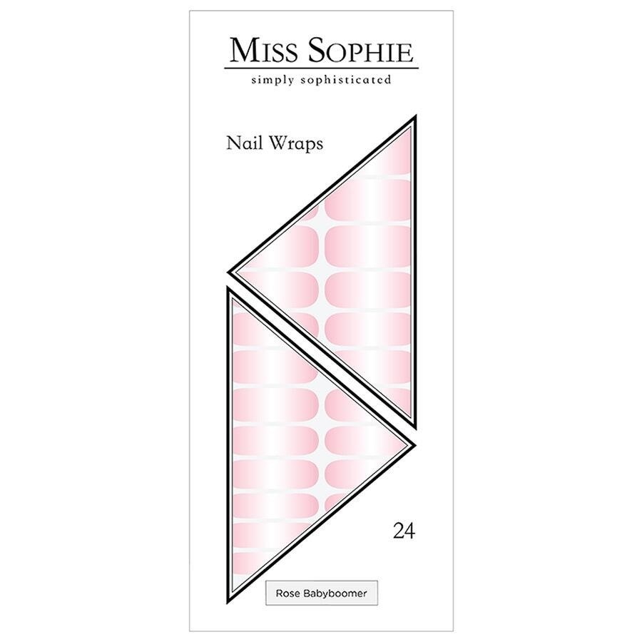 Miss Sophie Rose Babyboomer Nagelsticker Weiss