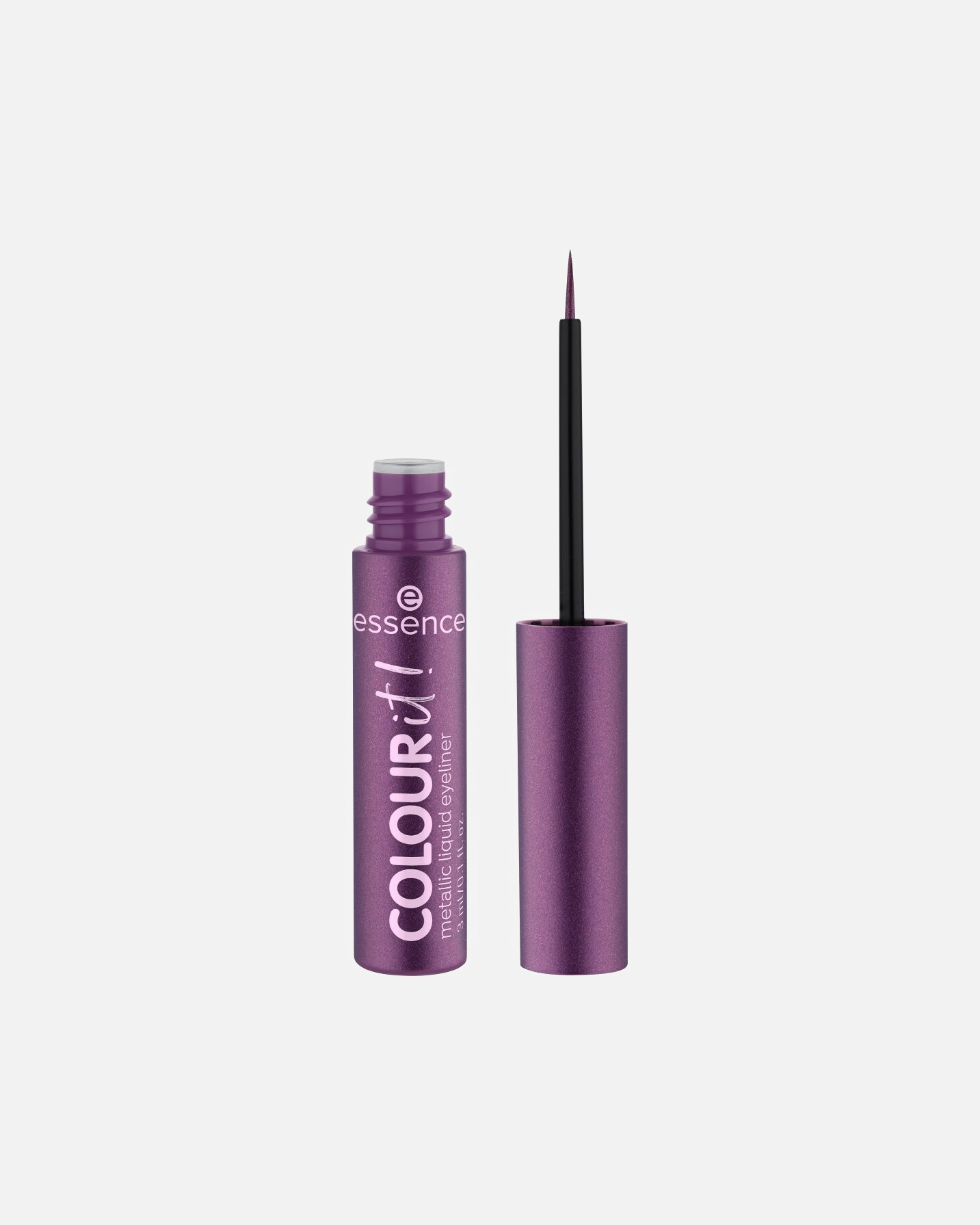 Eyeliner für Unisex Essence COLOUR it! Metallic liquid 02 Dark Cherry