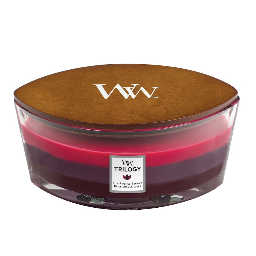 WoodWick Trilogy Sun-Ripened Berries Kerze 1497 g