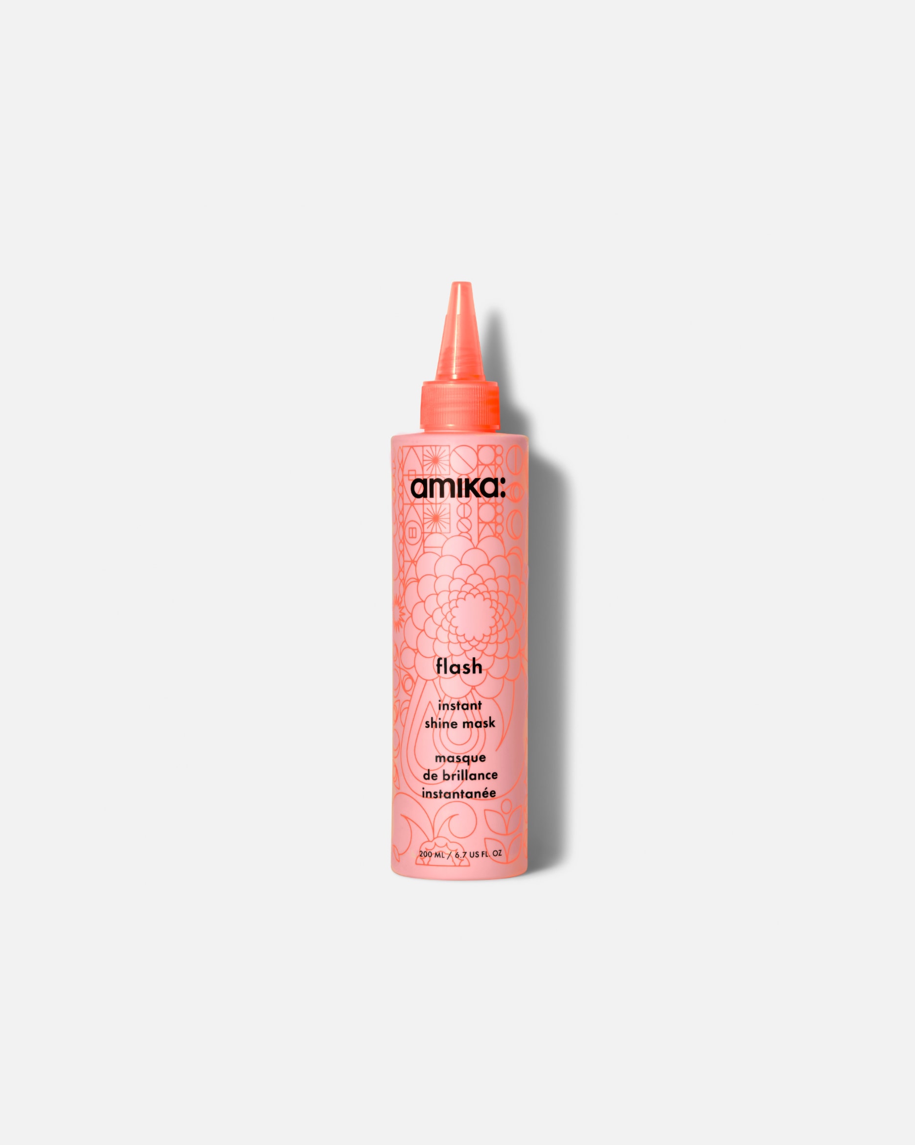 Haarmaske für Unisex Amika Shine Flash Instant 200 ml