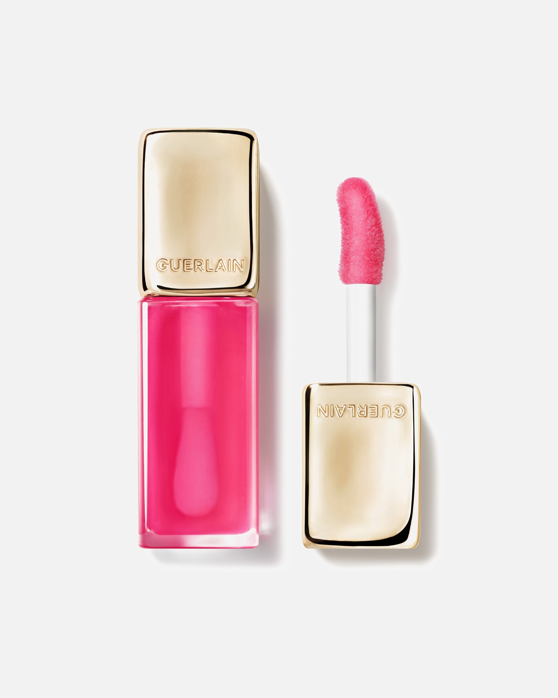 Lippenöl für Unisex Guerlain KissKiss Bee Glow Oil - Getönt mit Honig Spring 2026 - 209 Blooming Glow 458 Pop Rose Glow