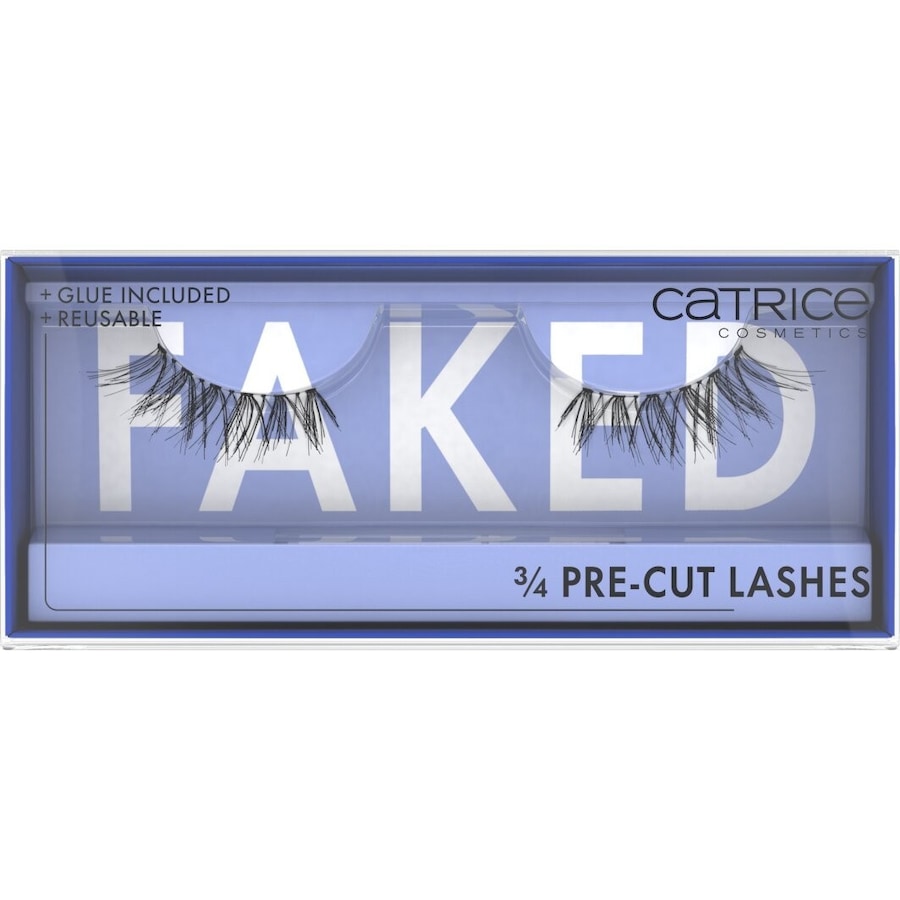 Catrice Faked 3/4 Pre-Cut Lashes Künstliche Wimpern Schwarz