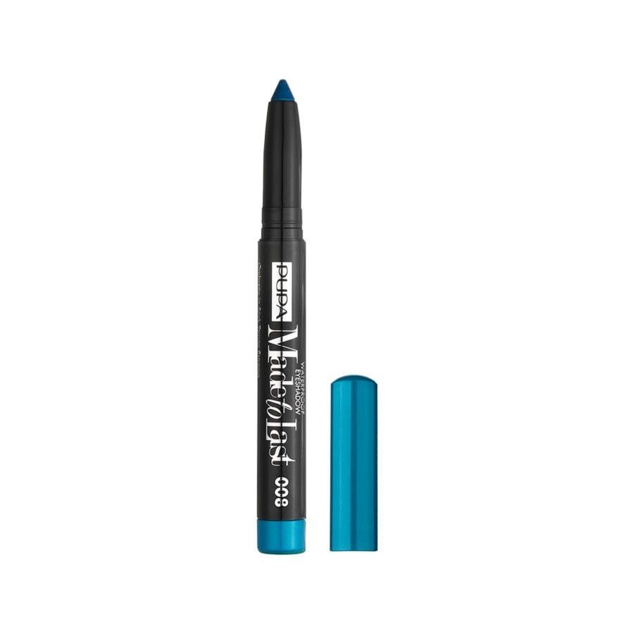 PUPA Milano Made to Last Waterproof Eyeshadow Lidschatten 8 - POOL BLUE 1.4 g Petrol