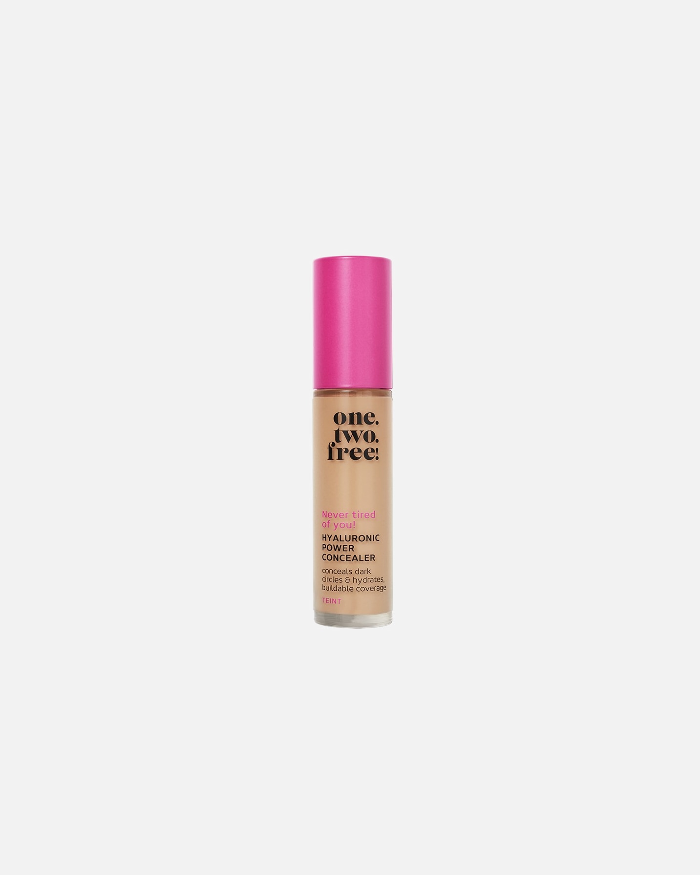 Concealer für Unisex one.two.free! Hyaluronic Power 3.5 - TAN