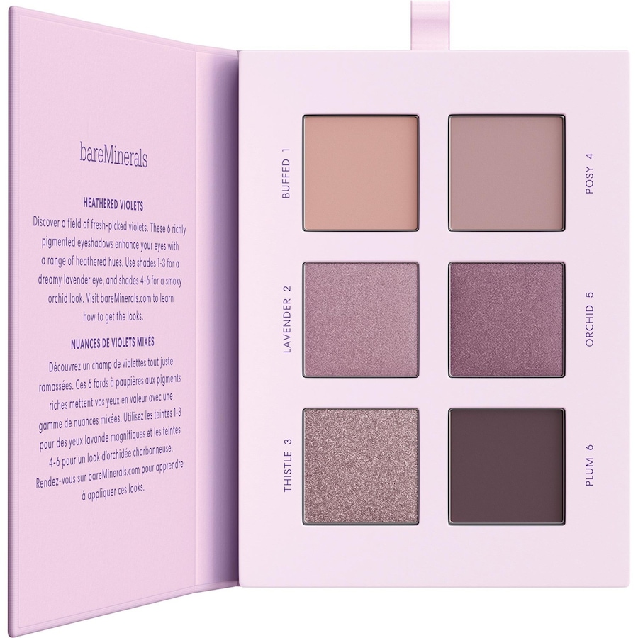 bareMinerals Mineralist EYESHADOW PALETTE Lidschatten HEATHERED 7.8 g Silber
