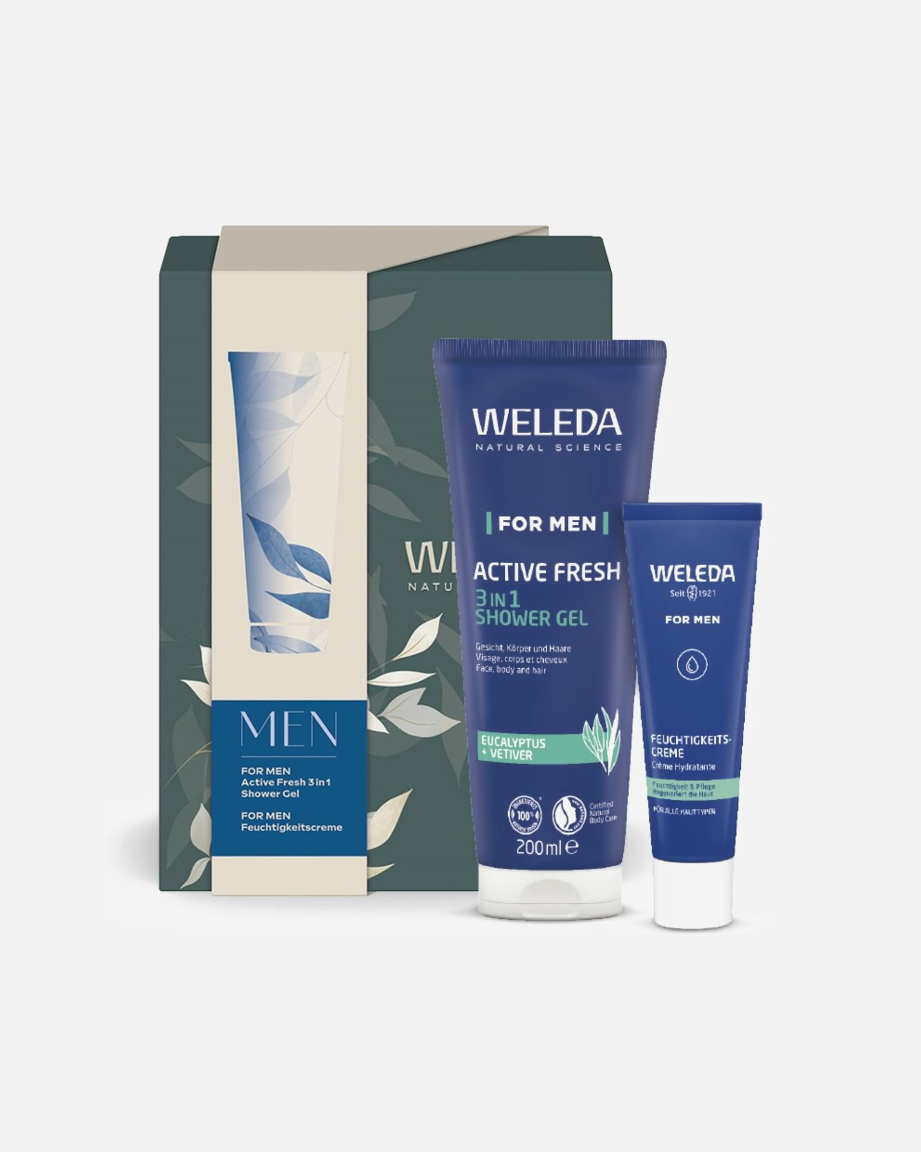 Körperpflegeset für Männlich Weleda For Men Active Fresh Geschenkset 1 Stück