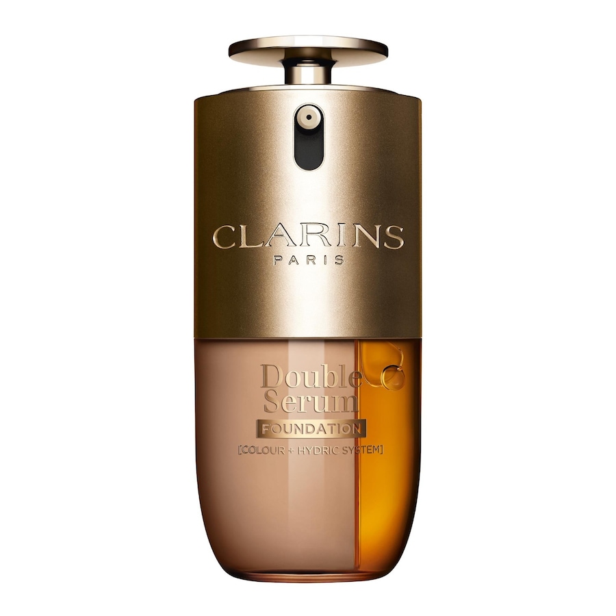 Clarins Double Serum Foundation L6W 30 ml Hellbraun
