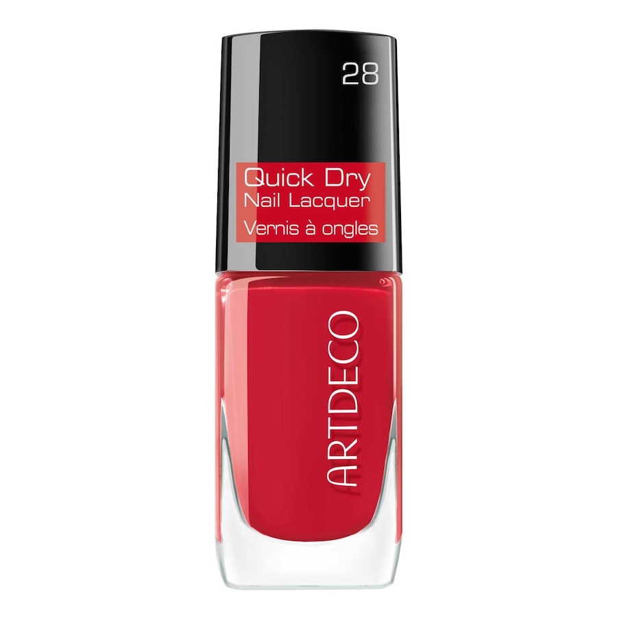 ARTDECO Quick Dry Nail Lacquer Nagellack Cranberry Syrup 10 ml Dunkelrot