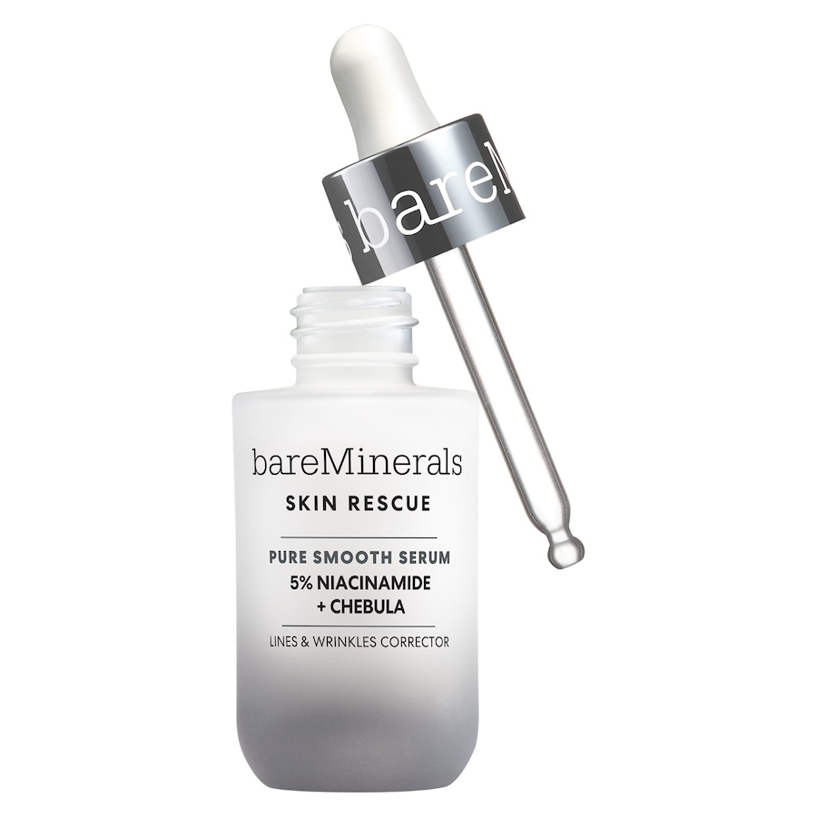 bareMinerals SKIN RESCUE Pure Smooth Anti-Aging Serum 30 ml Grau
