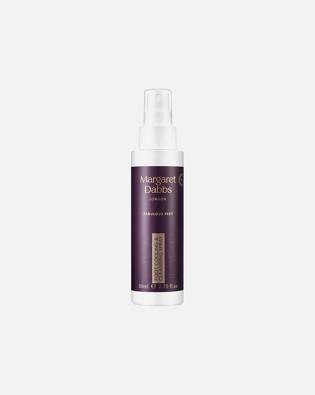 Schuh-Deo für Unisex Margaret Dabbs Foot Cooling & Cleansing Spray 80 ml