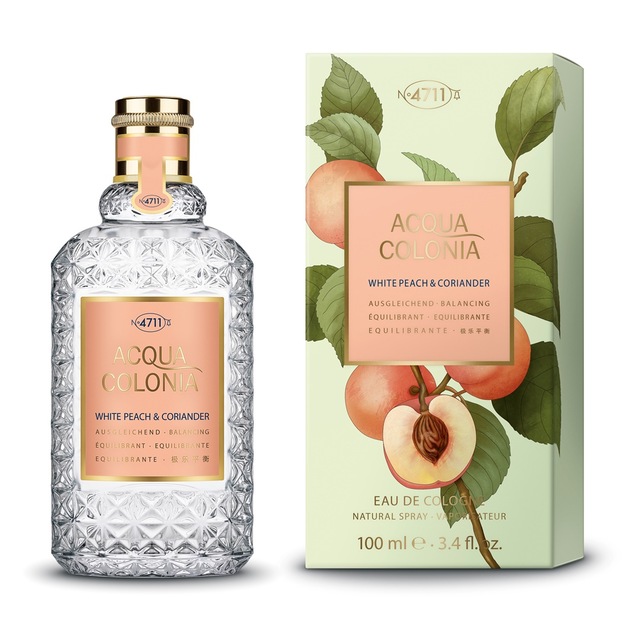 4711 Acqua Colonia White Peach & Coriander Eau de Cologne Splash & Spray