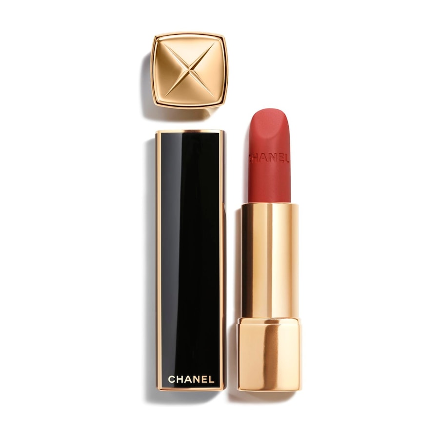 CHANEL ROUGE ALLURE VELVET Lippenstift 487 SEE YOU AT 5 3.5 g Dunkelrot