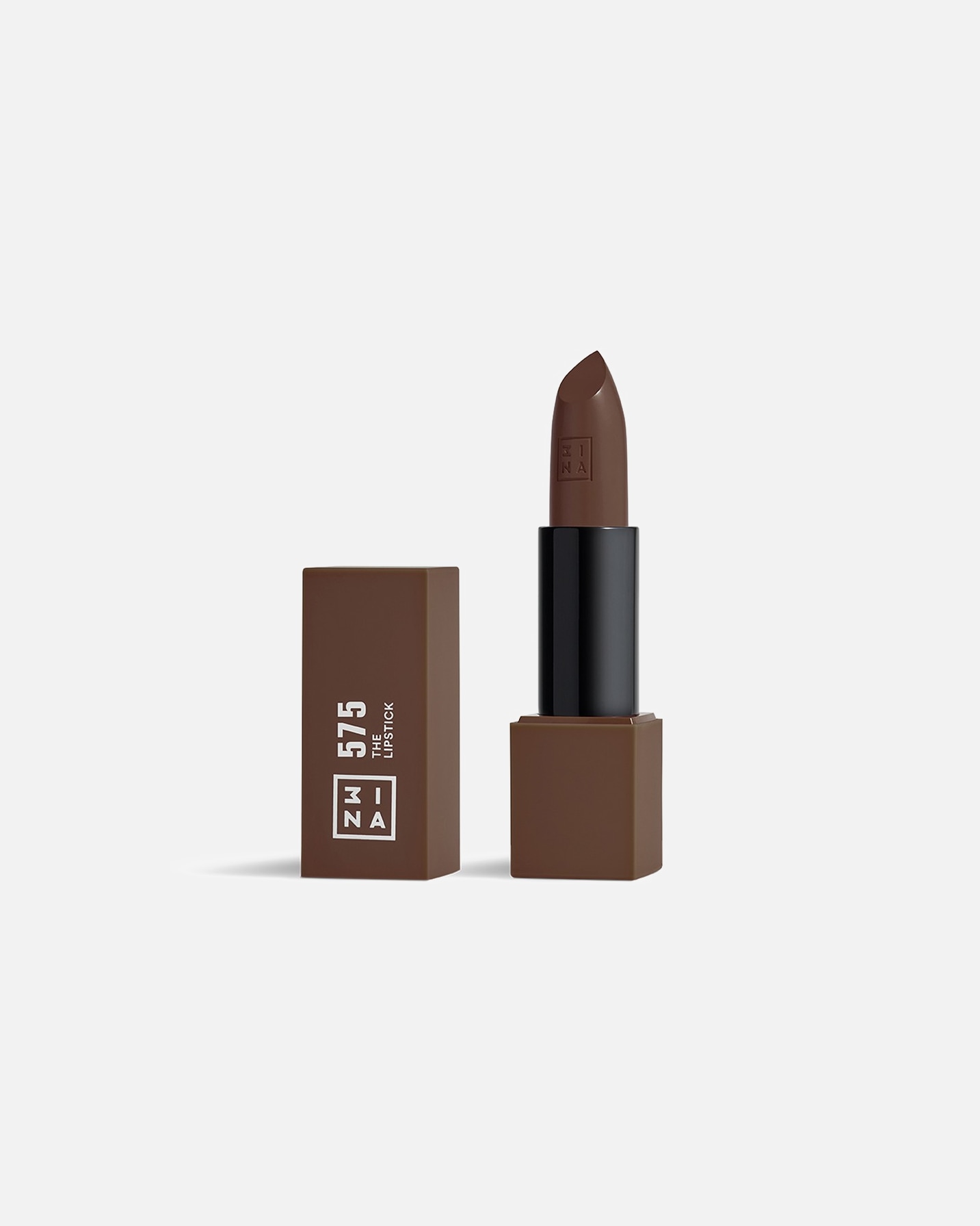 Lippenstift für Unisex 3INA The Lipstick Nr. 575 - Brown