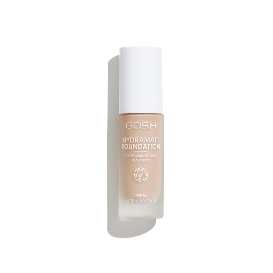 Gosh Copenhagen HYDRAMATT Foundation Nr. 002R - Very Light 30 ml Nude
