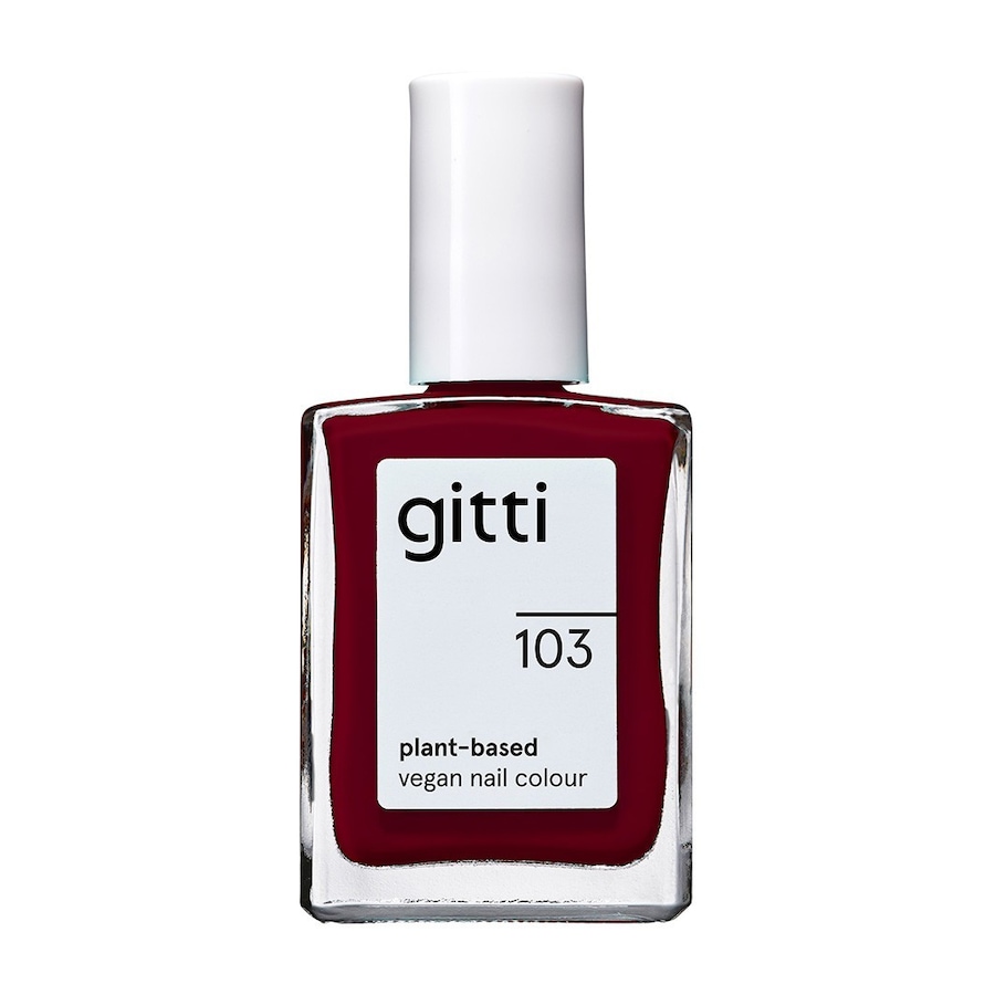 gitti no. 103 Nagellack - AUBERGINE 15 ml Schwarz
