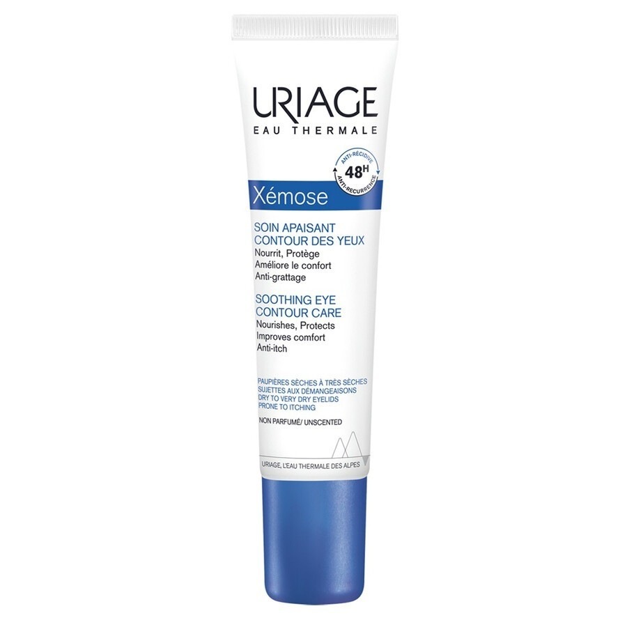 Uriage XEMOSE C8+ Beruhigende Augenlidpflege Augencreme 15 ml