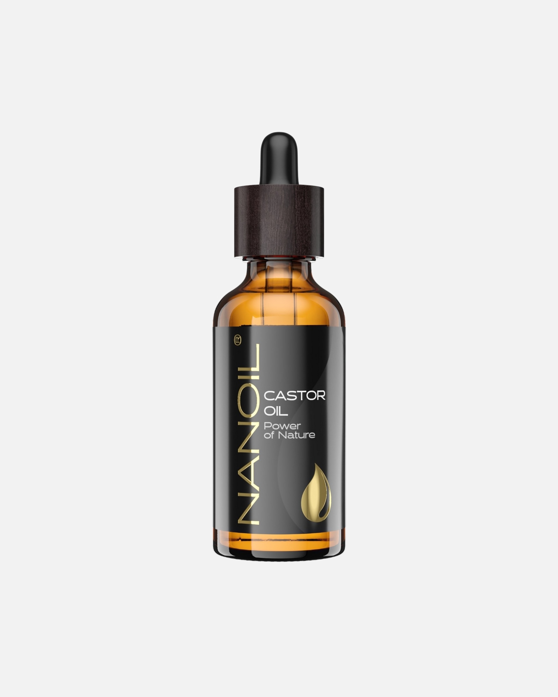 Haaröl für Unisex Nanoil Castor Oil 50 ml