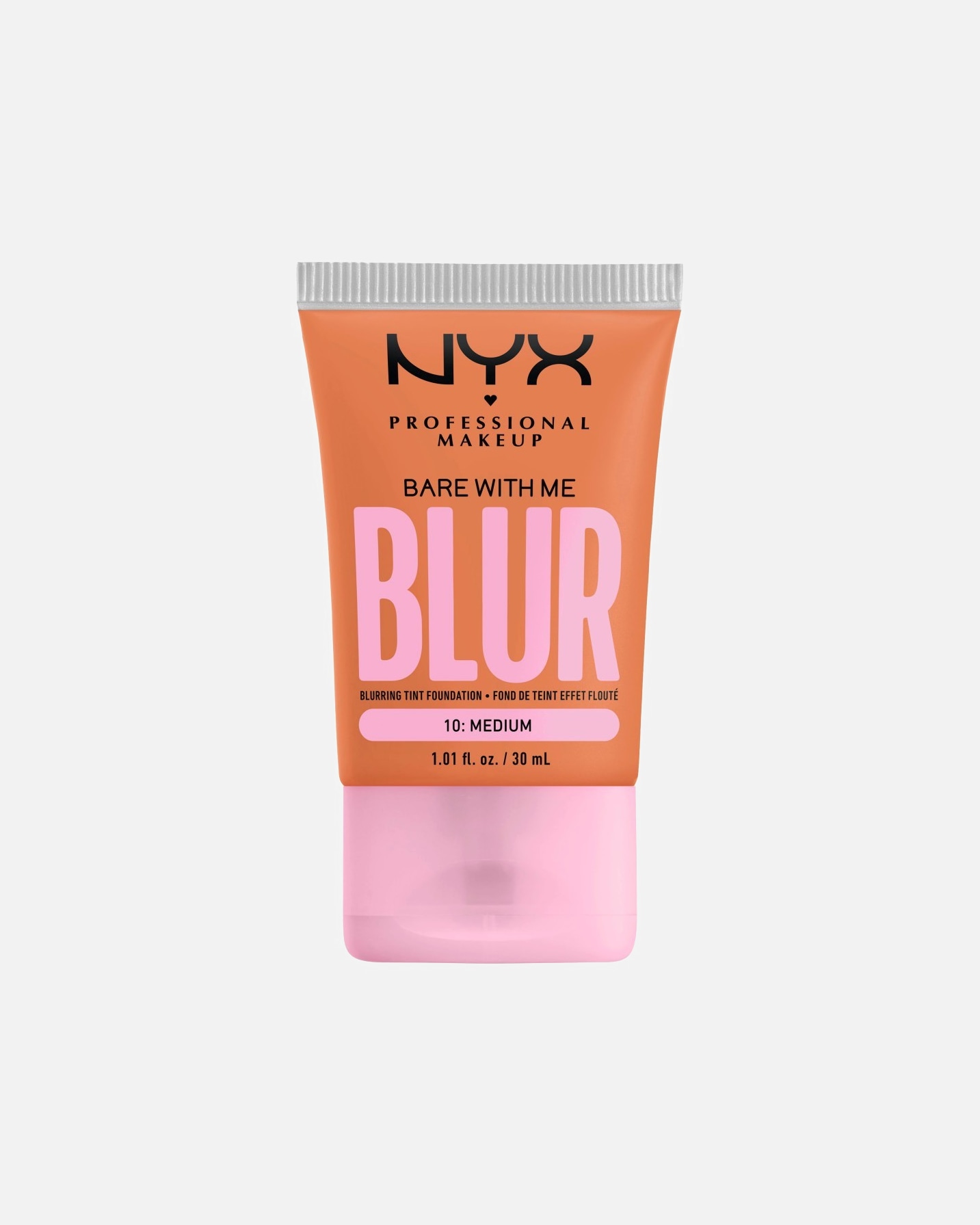 Foundation für Unisex NYX Professional Makeup Default Brand Line Bare With Me Blur Skin Tint 10 - Medium