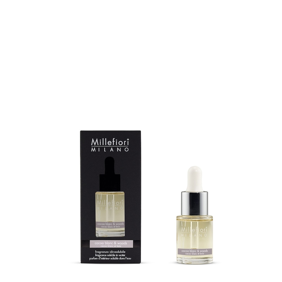 Millefiori MILANO Wasserlöslicher Duft Cocoa Blanc & Woods Raumduft 15 ml