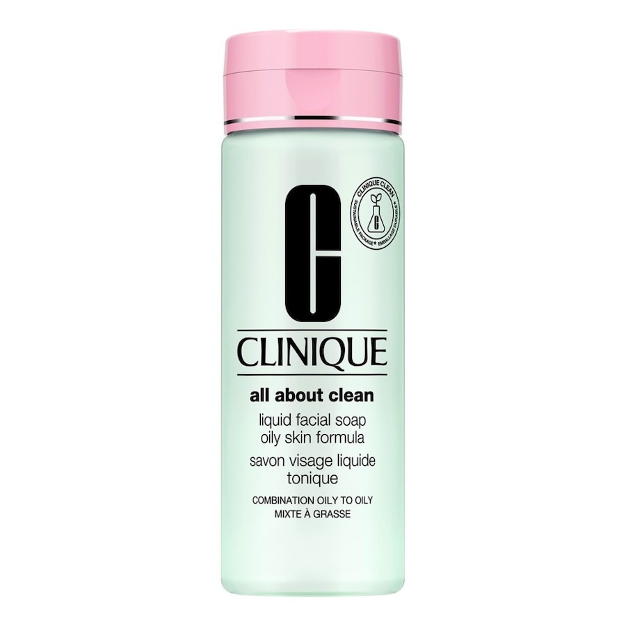 Clinique 3-Phasen-Systempflege Jumbo Liquid Soap For Oily Skin Gesichtsseife 200 ml Damen