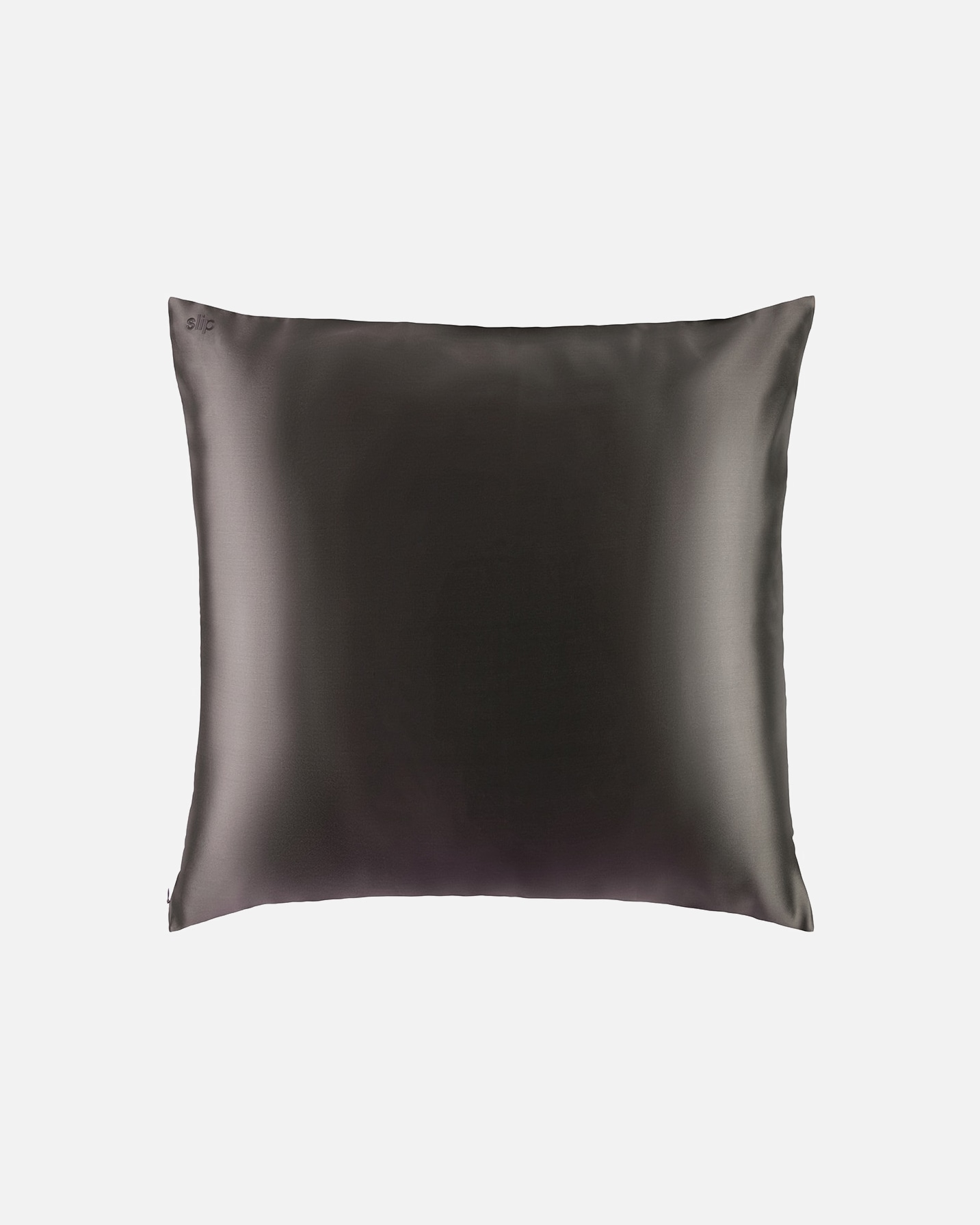 Kissen für Unisex Slip Kopfkissenbezug Aus Reiner Seide - 80X80 Anthrazit