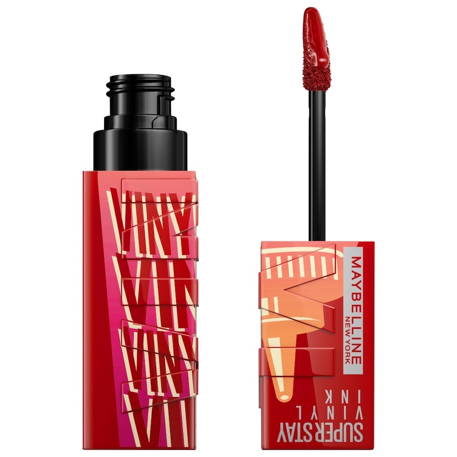 Maybelline Super Stay Vinyl Ink Lippenstift SALSA 4.2 ml Dunkelrot