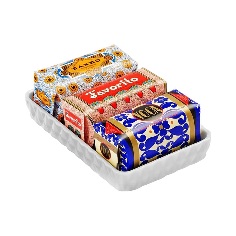 Claus Porto Gift Set Soap Dish + 3 Mini SoapsKörper | 1.0 pieces | 54,99 / 1.0 pieces
